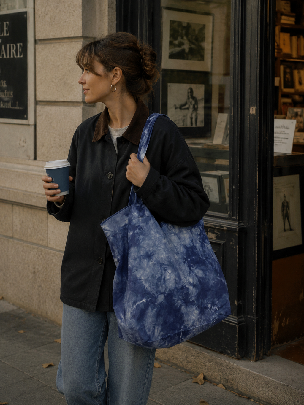 Bolso Eva Tie Dye Azul