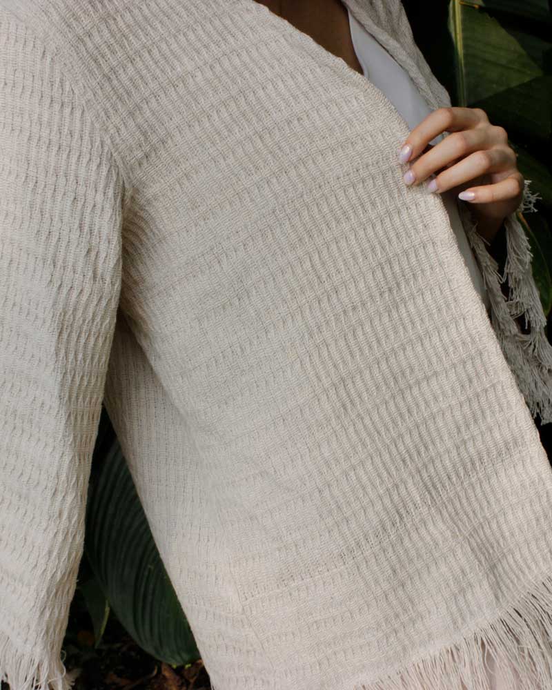 Cardigan Roma Crudo