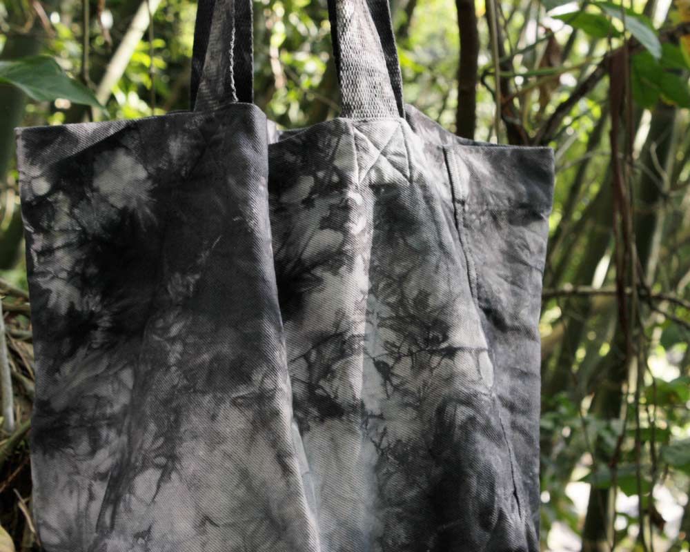Bolso Eva Tie Dye Negro