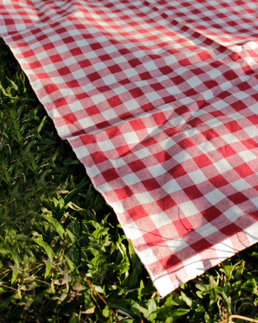 Morral Mantel Picnic Rojo