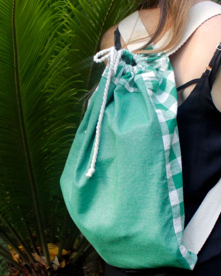 Morral Mantel Picnic Verde